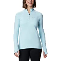 Columbia Midweight Camiseta térmica con media cremallera para mujer